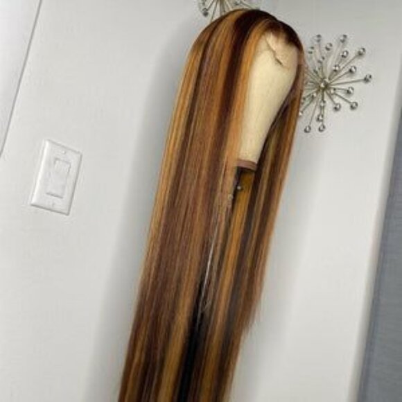 Lace Front Wig Virgin Human Hair Custom Color Wig